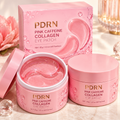 PDRN Pink Caffeine Collagen Eye Patches — 2 Tubs (120 Patches) — hero