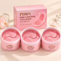 PDRN Pink Caffeine Collagen Eye Patches — 3 Tubs (180 Patches) — hero