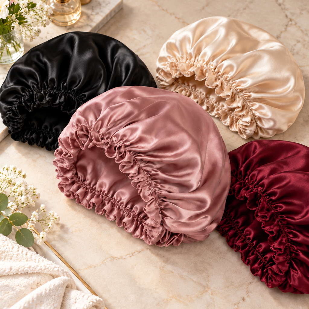 100% mulberry silk bonnet - colours