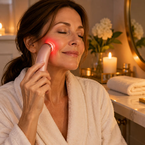 LED Red Light Therapy Facial Wand — Spot-Treatment Companion