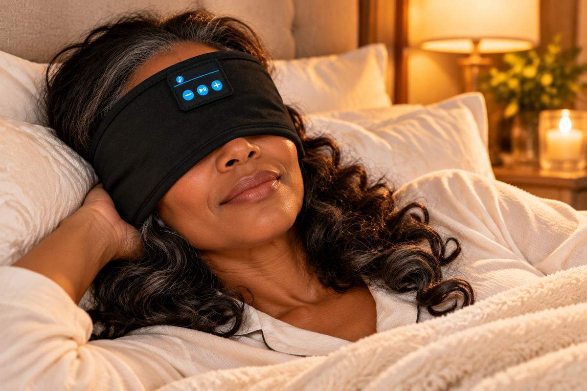 Dream Sound Sleep Mask — Bluetooth Music + Total Blackout