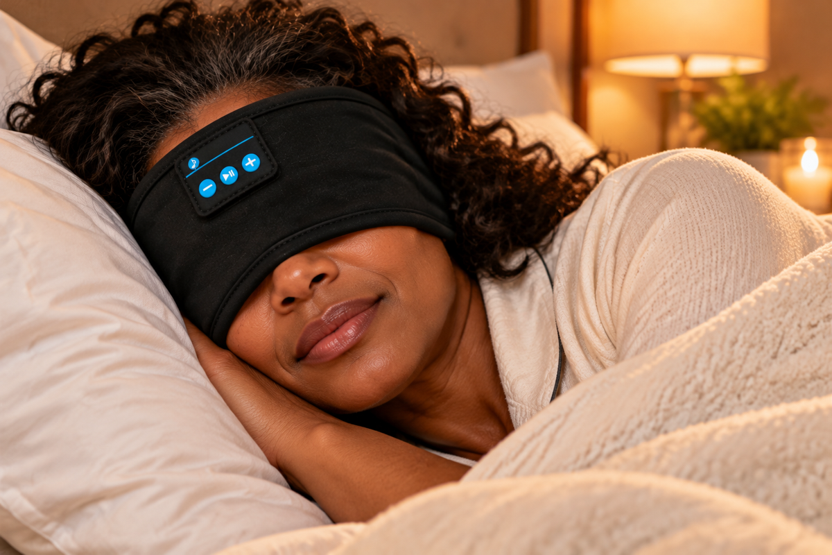 Dream Sound Sleep Mask — Bluetooth Music + Total Blackout