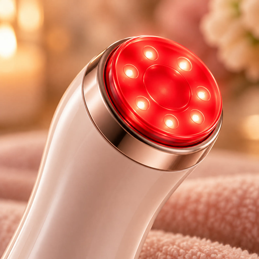 LED Red Light Therapy Facial Wand — Spot-Treatment Companion
