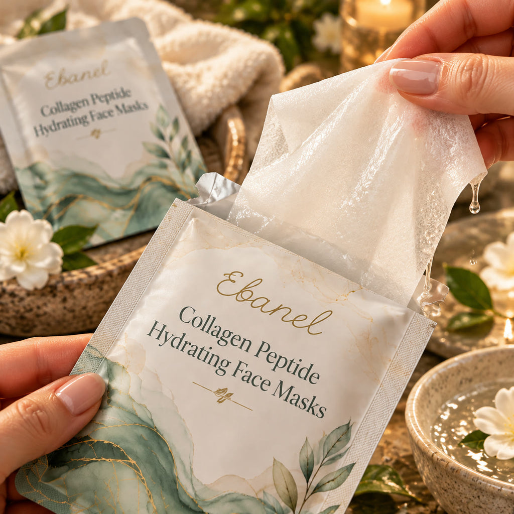 Collagen Peptide Hydrating Sheet Masks — 15-Pack Evening Ritual