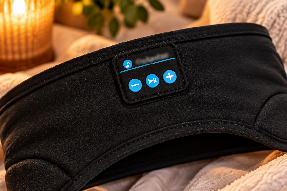 Dream Sound Sleep Mask — Bluetooth Music + Total Blackout