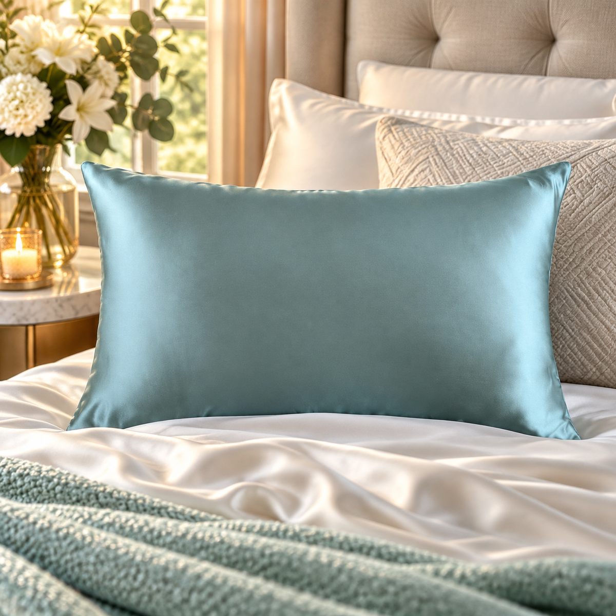 Tavella Mulberry Silk Pillowcase — 19 Momme