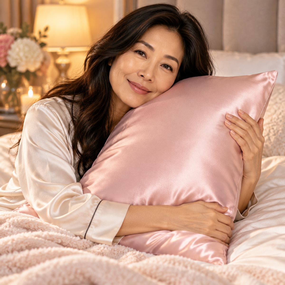 Tavella Mulberry Silk Pillowcase — 19 Momme