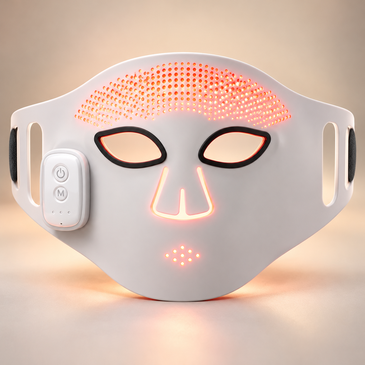 Tavella Silicone LED Light Therapy Mask — Quad-Wavelength, Wireless