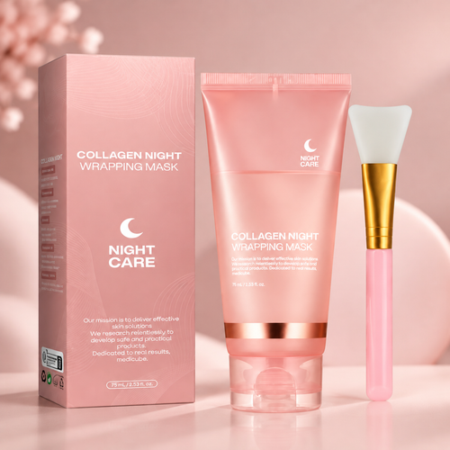 Tavella Collagen Ritual Duo — Balm Stick + Night Wrapping Mask