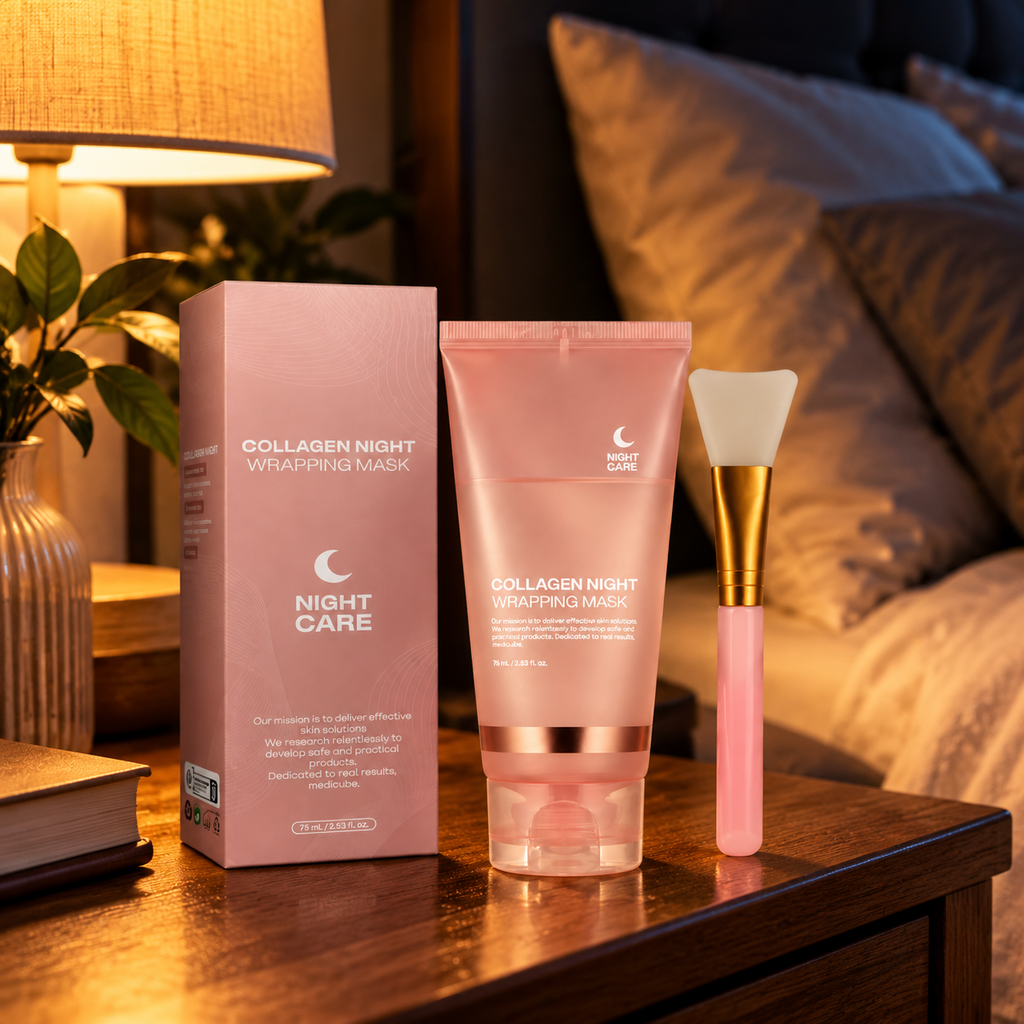 Tavella Collagen Ritual Duo — Balm Stick + Night Wrapping Mask